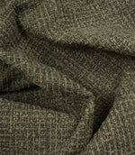 Bellmere Forest textured upholstery fabric draped to demonstrate its soft handle and structured woven finish.