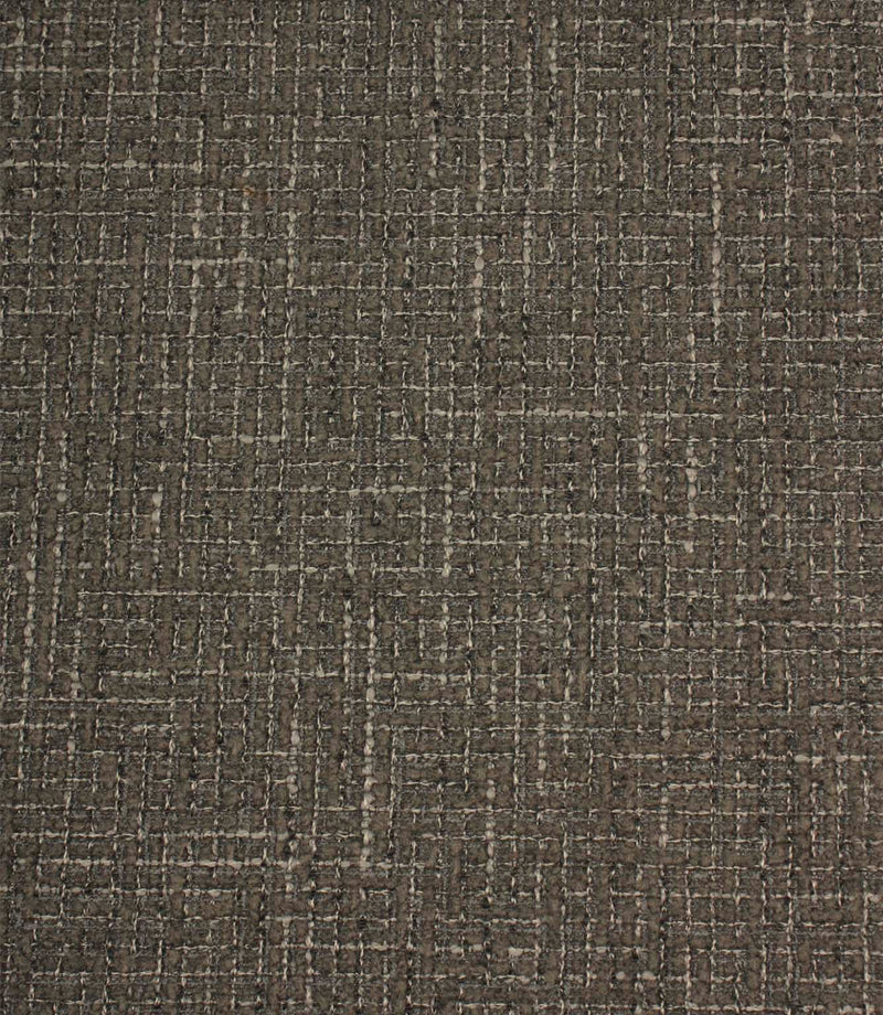 Bellmere Slate upholstery fire retardant fabric featuring a textured boucle weave with a soft velour-like feel in a sophisticated charcoal-grey tone.