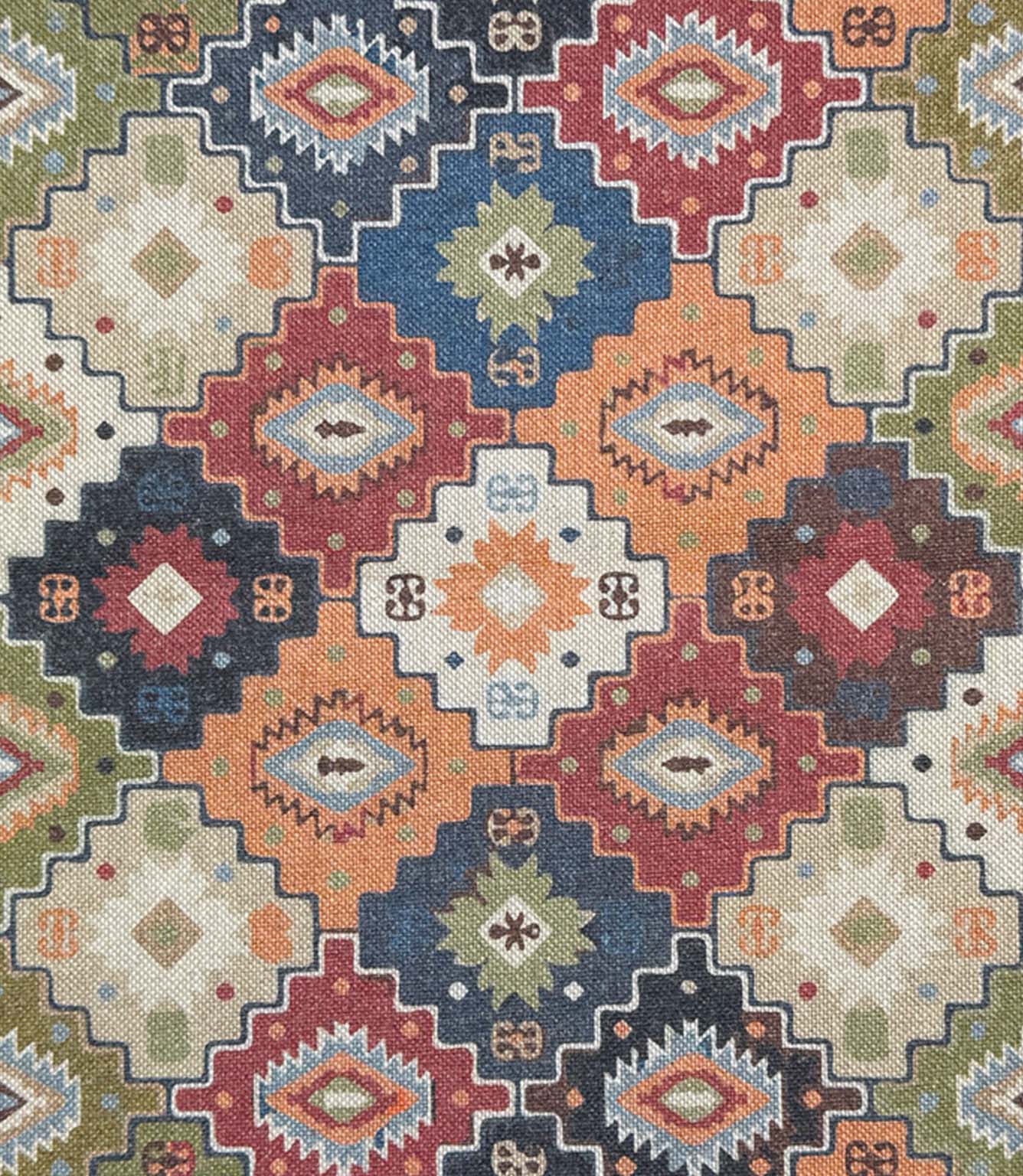 Boho Tile Fabric / Multi