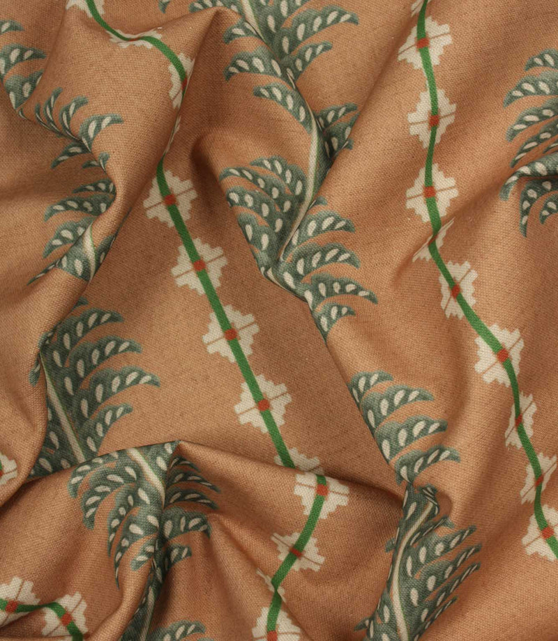Boho Trail Fabric_Rust