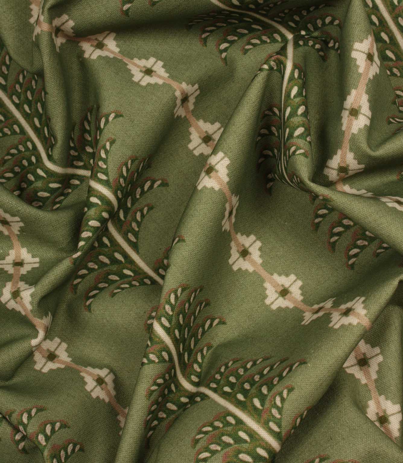 Boho Trail Fabric_Sage