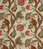 Botanical Monkey Fabric / Multi
