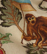 Botanical Monkey Fabric / Multi