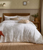 Braeflower Reversible Muslin Duvet Cover Set Natural