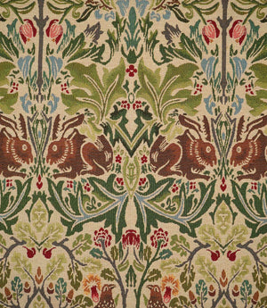 Brer Rabbit Tapestry Fabric / Multi