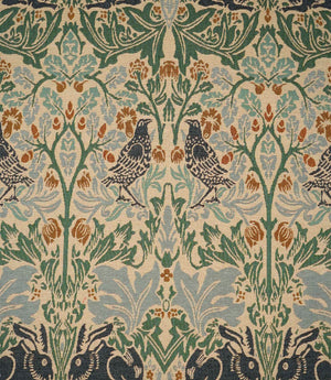 Brer Rabbit Tapestry Fabric / Seafoam