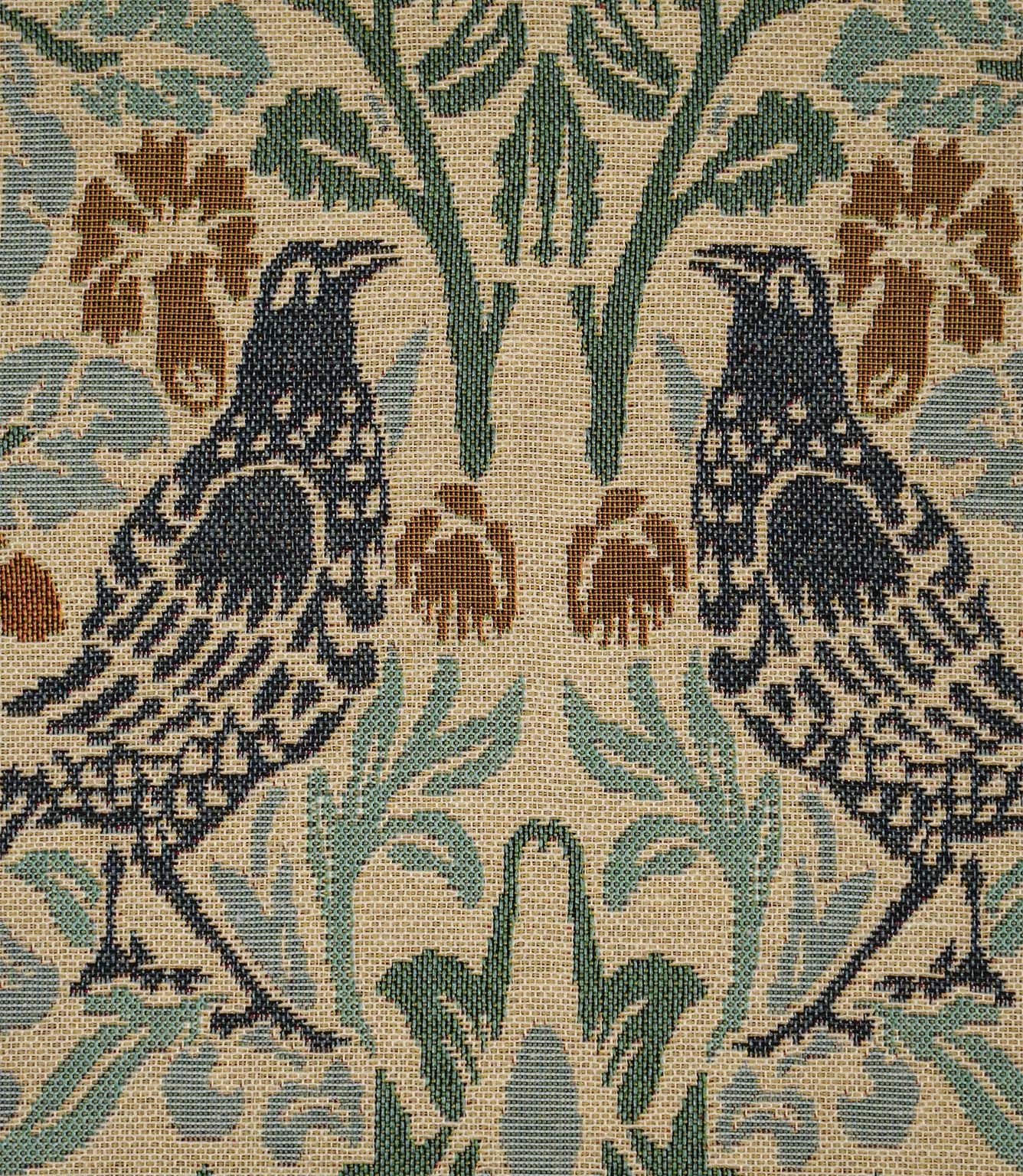 Brer Rabbit Tapestry Fabric / Seafoam