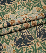 Brer Rabbit Tapestry Fabric / Seafoam