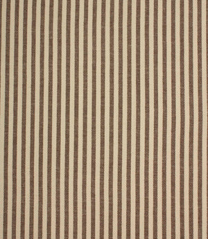 Broadway Stripe Fabric / Mocha