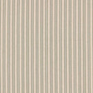 Brookhaven Cascade striped fabric featuring fine sage green, muted blue and cream vertical stripes with decorative dotted detailing on a textured woven-look background.