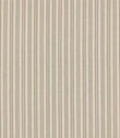 Brookhaven Cascade striped fabric featuring fine sage green, muted blue and cream vertical stripes with decorative dotted detailing on a textured woven-look background.