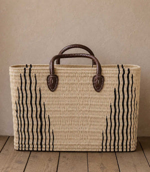 Burford Basket / Black Reed