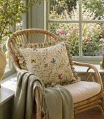 Butterfly Grove Fabric / Eucalyptus