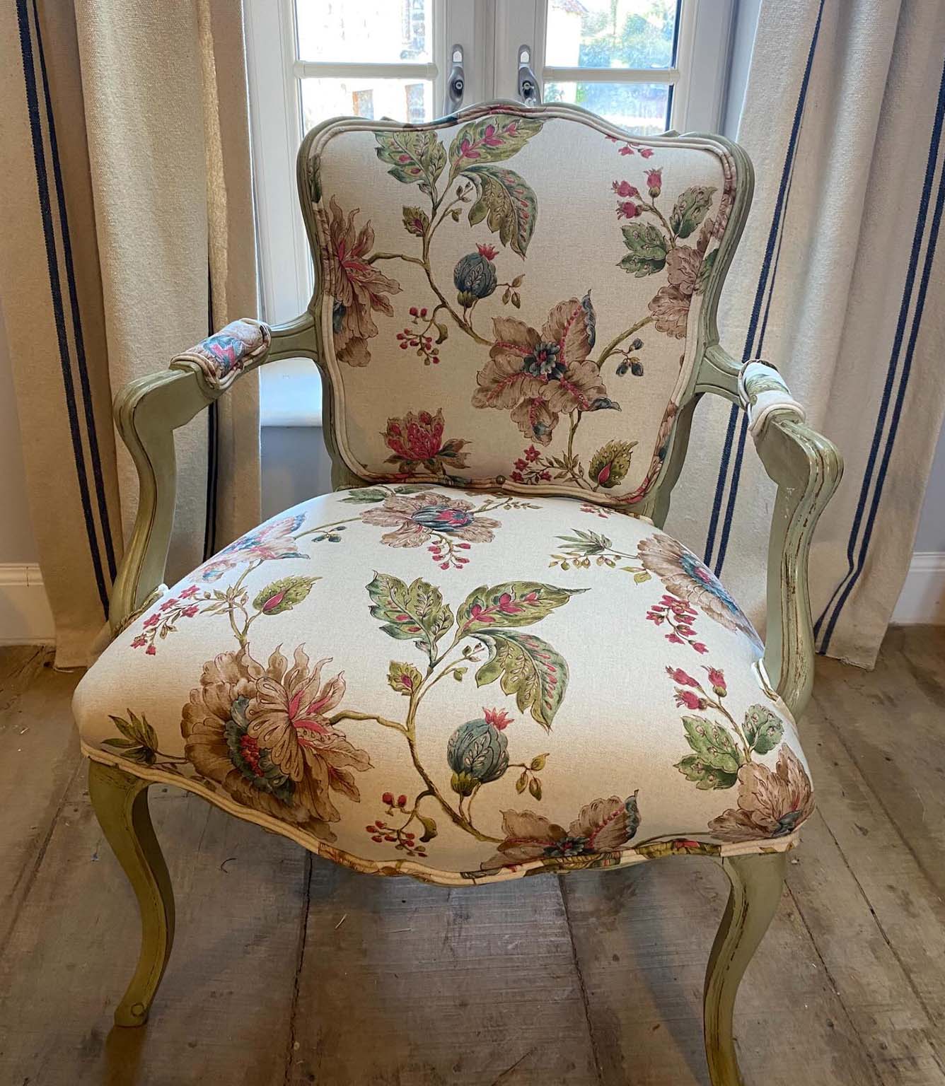 Camberly Fabric / Blush / Linen