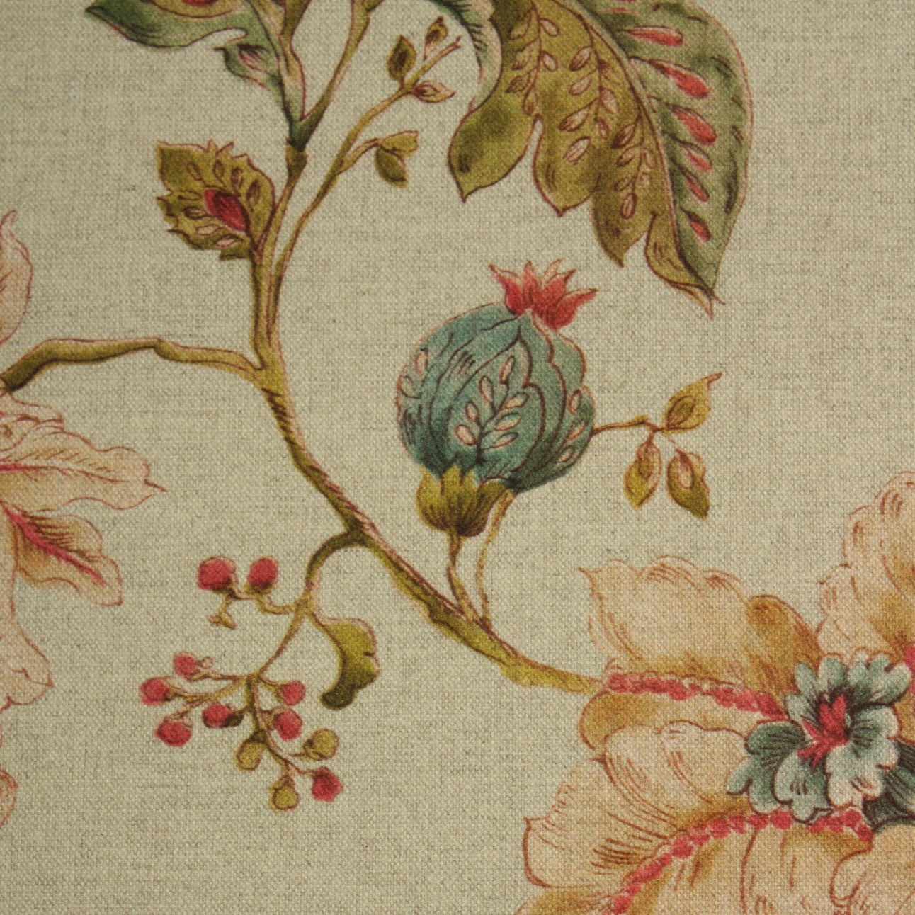 Camberly Fabric / Blush / Linen