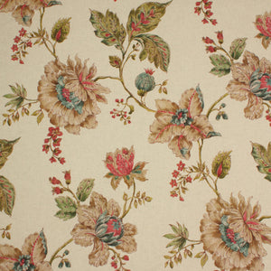 Camberly Fabric / Dusky Rose / Cream