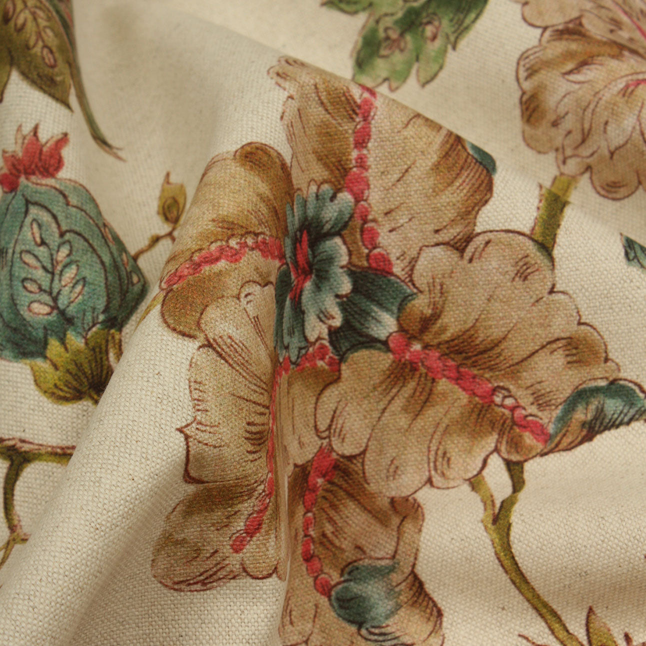 Camberly Fabric / Dusky Rose / Cream