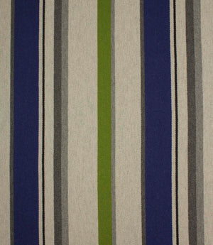 Castello Wool Fabric / Green / Blue