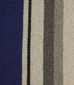 Castello Wool Fabric / Green / Blue | Just Fabrics 