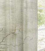 Cirrus Voile Eucalyptus Tab Top Sheer Curtain Panel