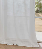 Cirrus Voile Snow Tab Top Sheer Curtain Panel