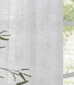 Cirrus Voile Snow Tab Top Sheer Curtain Panel