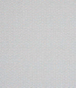Close-up of woven fabric with a small-scale check pattern in soft pale blue and off-white tones, featuring a subtle, textured finish.