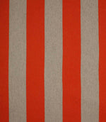 Como Wool Fabric / Grey / Orange | Just Fabrics