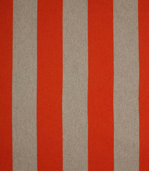 Como Wool Fabric / Grey / Orange
