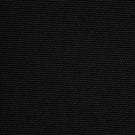 Black plain weave fabric with a fine, tightly woven texture shown in close-up detail.