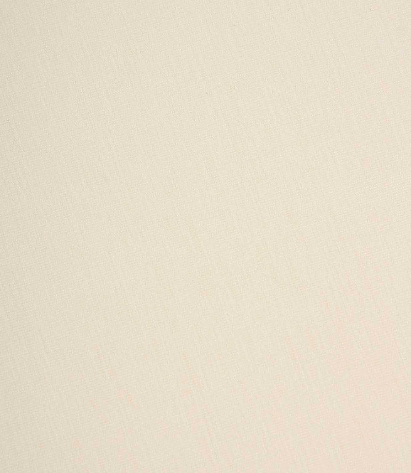 Soft ivory upholstery fabric with a subtle woven texture and consistent, neutral tone.
