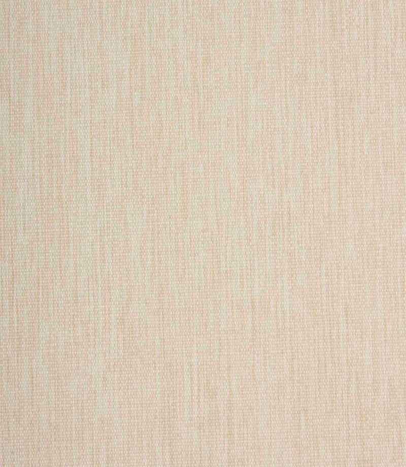 Warm neutral upholstery fabric in a light beige tone with a fine, textured weave.