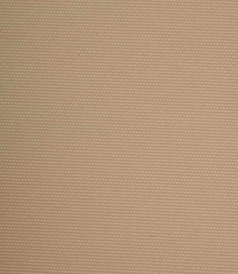 Warm beige plain weave fabric with a subtle texture and even, consistent finish.