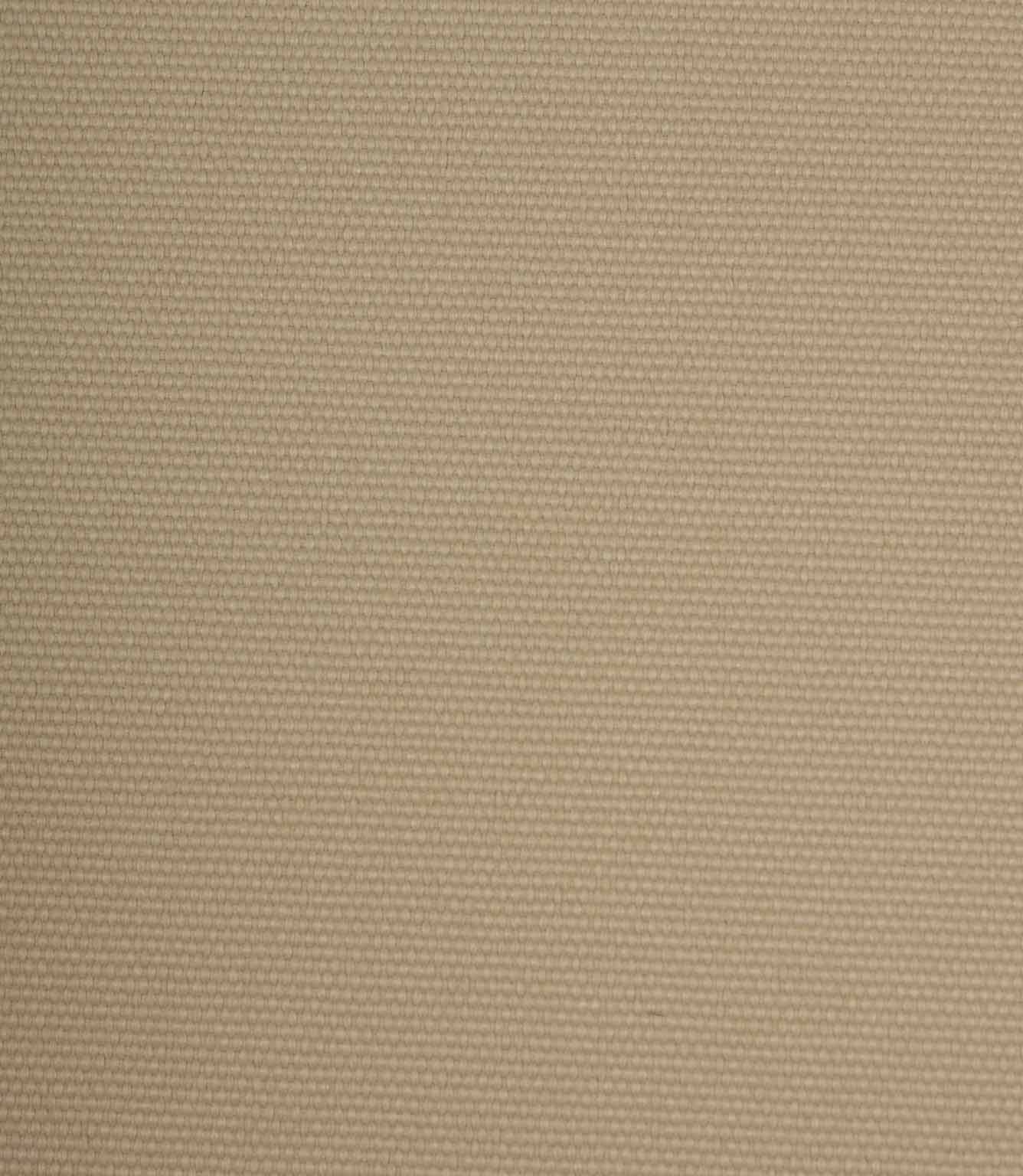 Warm beige plain weave fabric with a subtle texture and even, consistent finish.