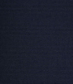 Deep navy blue fabric shown in close-up with a fine, evenly ribbed woven texture.