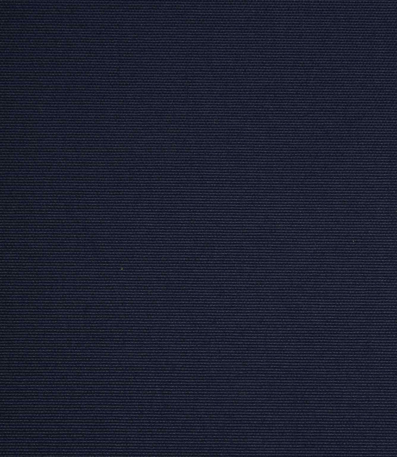 Dark navy plain weave fabric with a subtle horizontal texture and smooth, uniform finish.