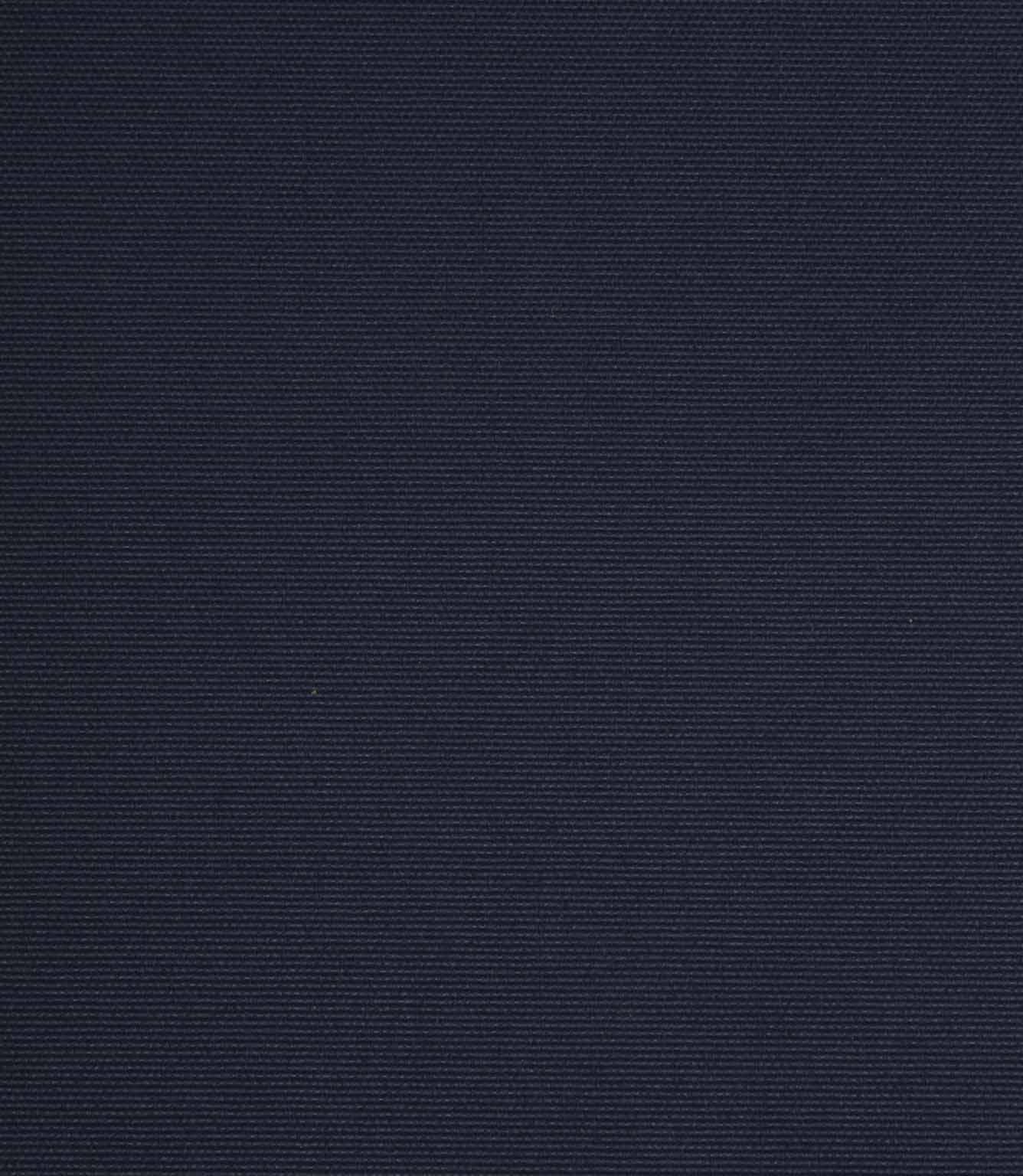 Dark navy plain weave fabric with a subtle horizontal texture and smooth, uniform finish.