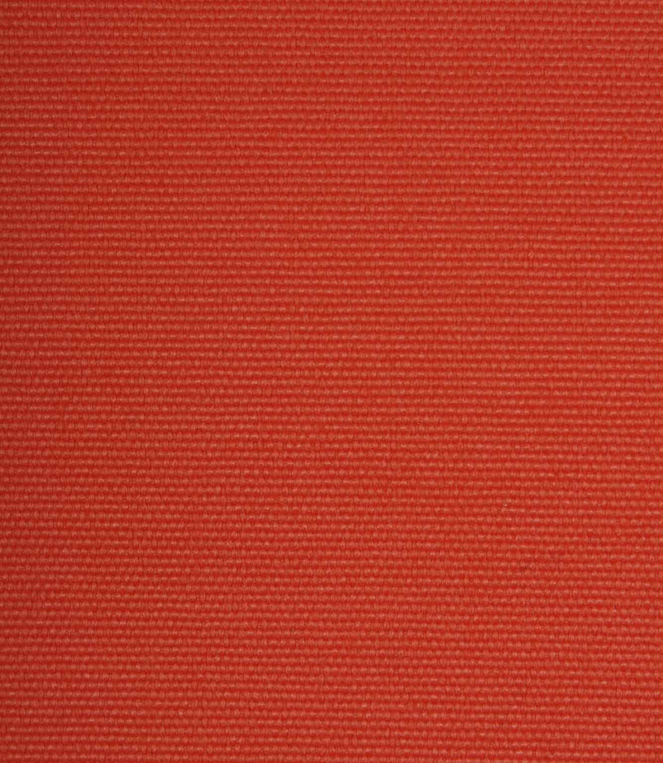 Bright orange woven fabric shown in close-up with a fine, uniform texture.
