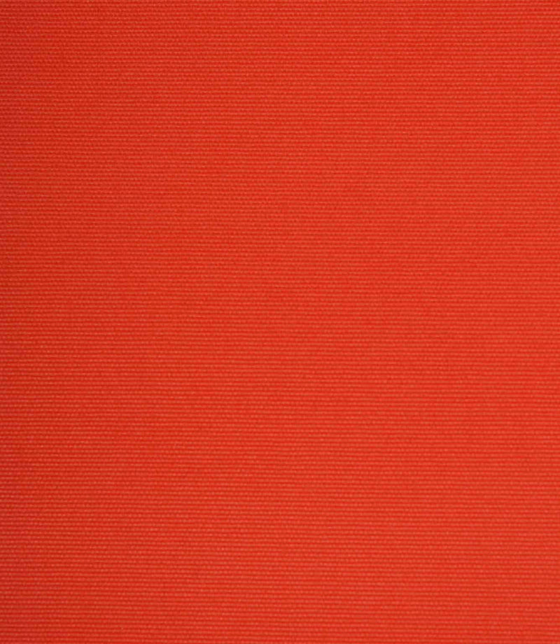 Vibrant orange plain weave fabric with a smooth, even finish and subtle texture.