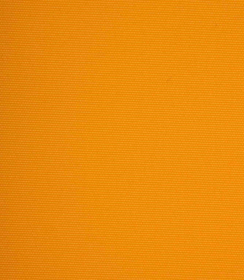 Orange upholstery fabric with a tight woven structure and subtle texture, evenly coloured.