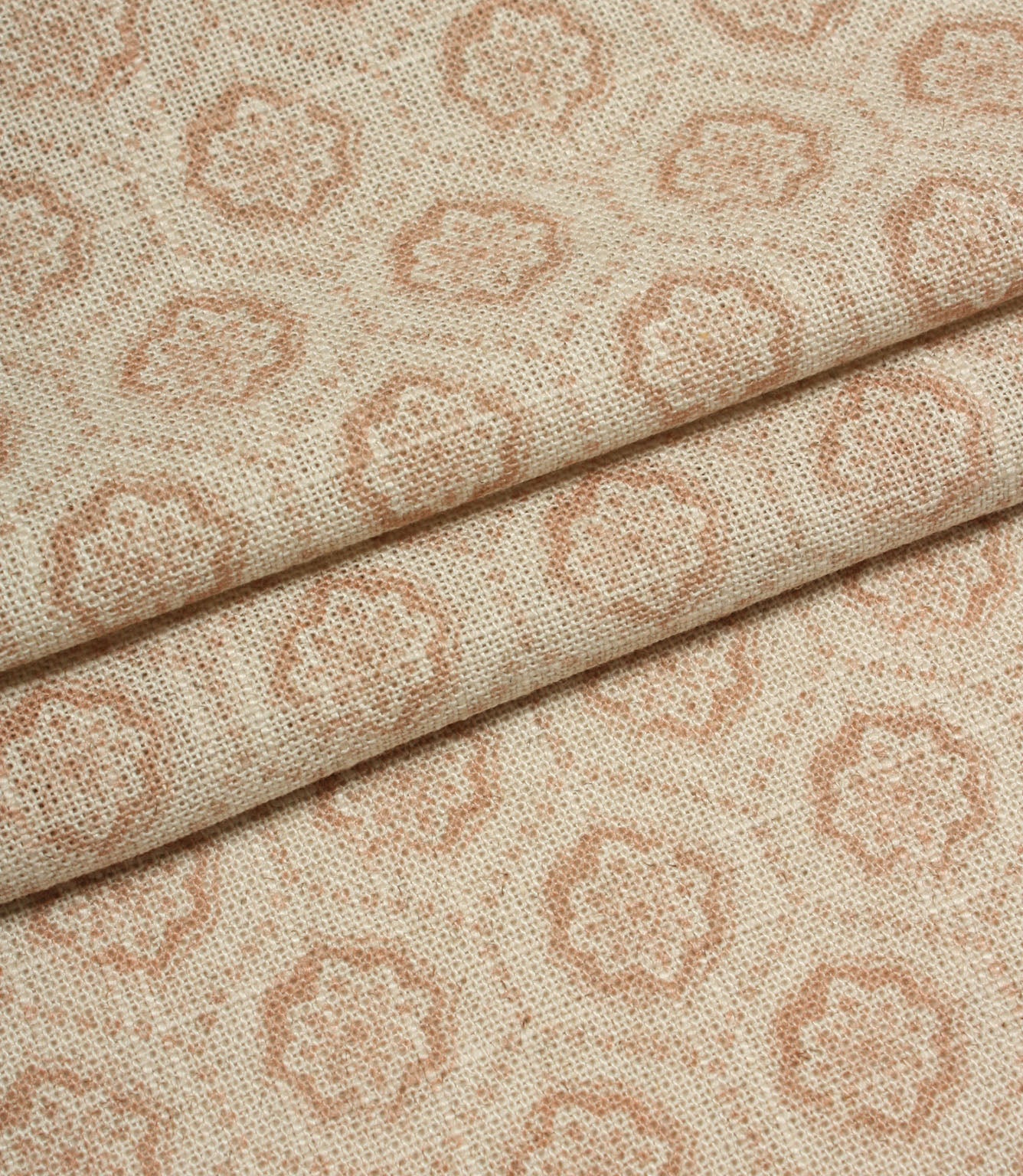Cotswold Clover Fabric / Blush