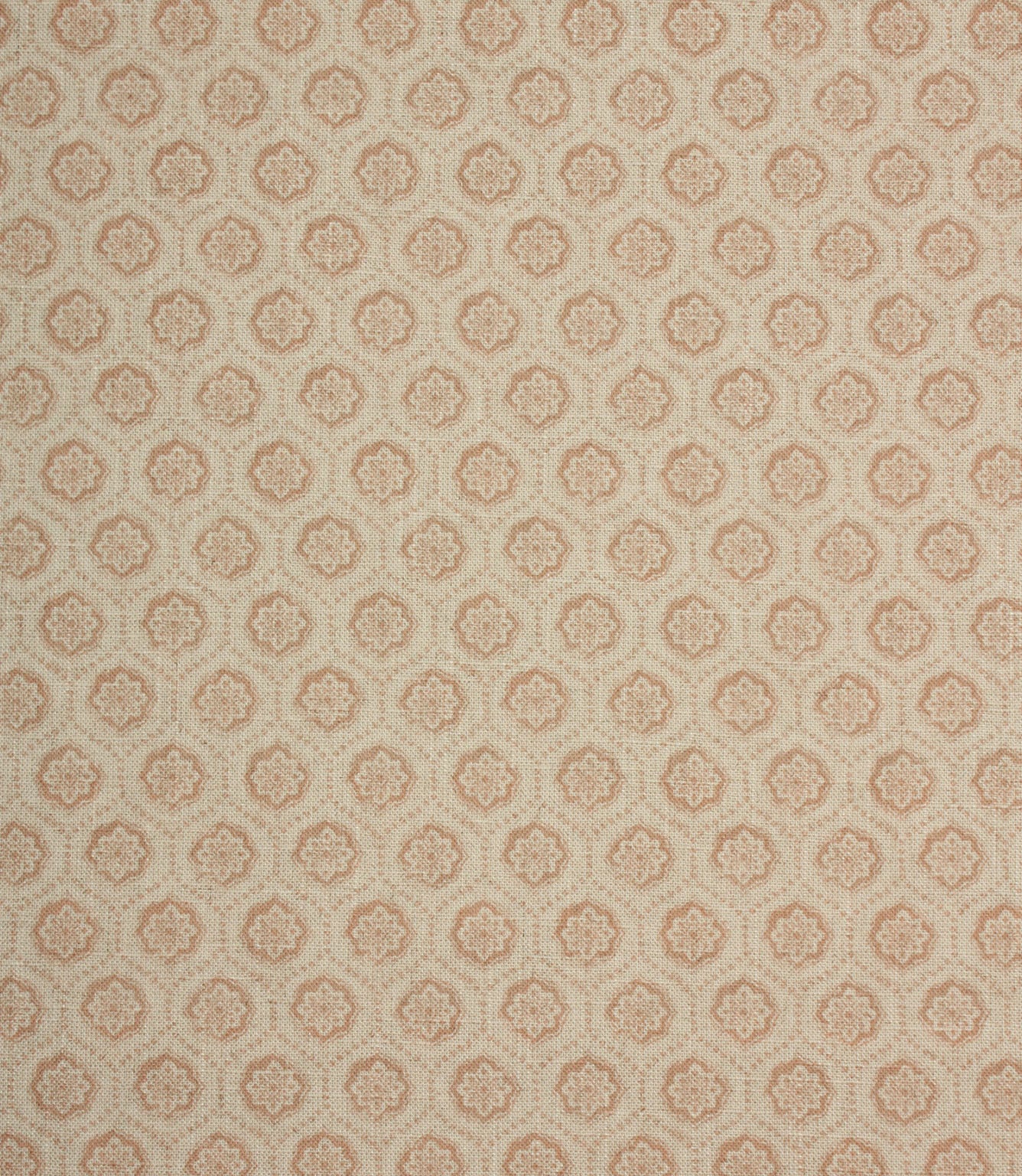 Cotswold Clover Fabric / Blush