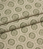 Cotswold Clover Fabric / Olive Green