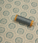 Cotswold Clover Fabric / Steel Blue
