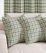 Country Gingham Fabric / Ivy