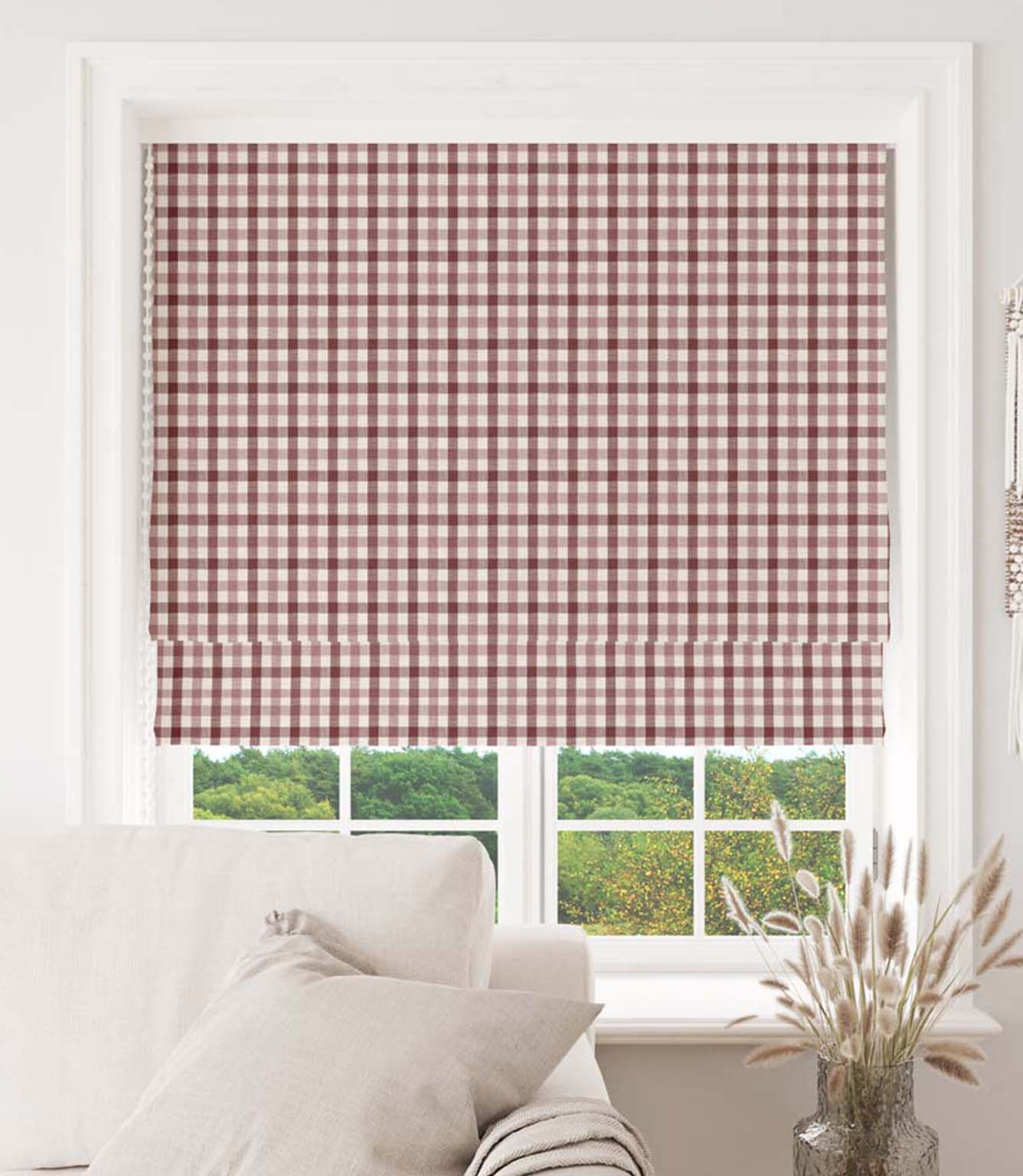 Country Gingham Fabric / Serandite