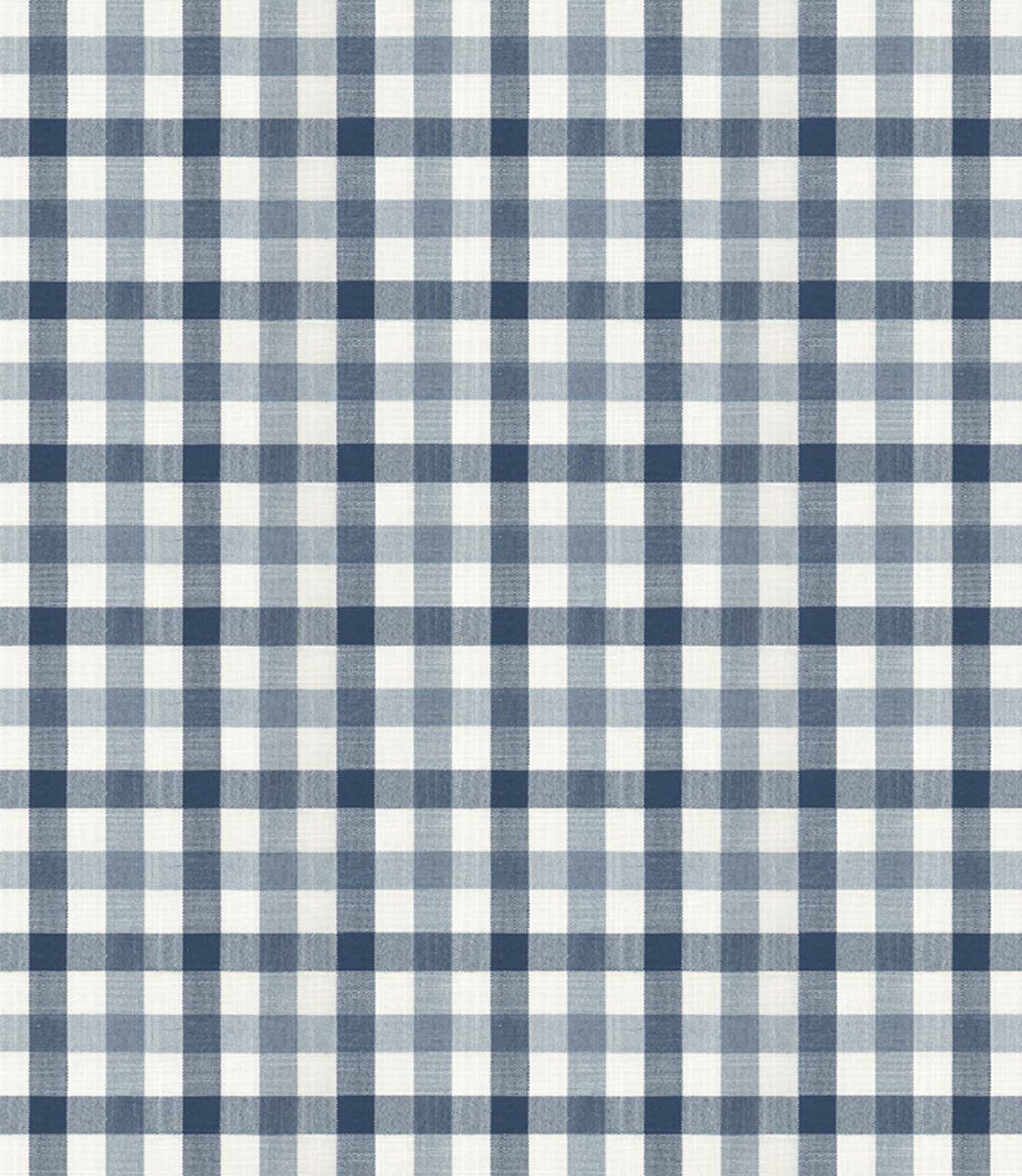 Country Gingham Fabric / Twilight