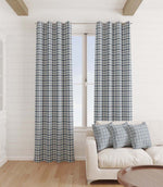 Country Gingham Fabric / Twilight