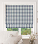 Country Gingham Fabric / Twilight