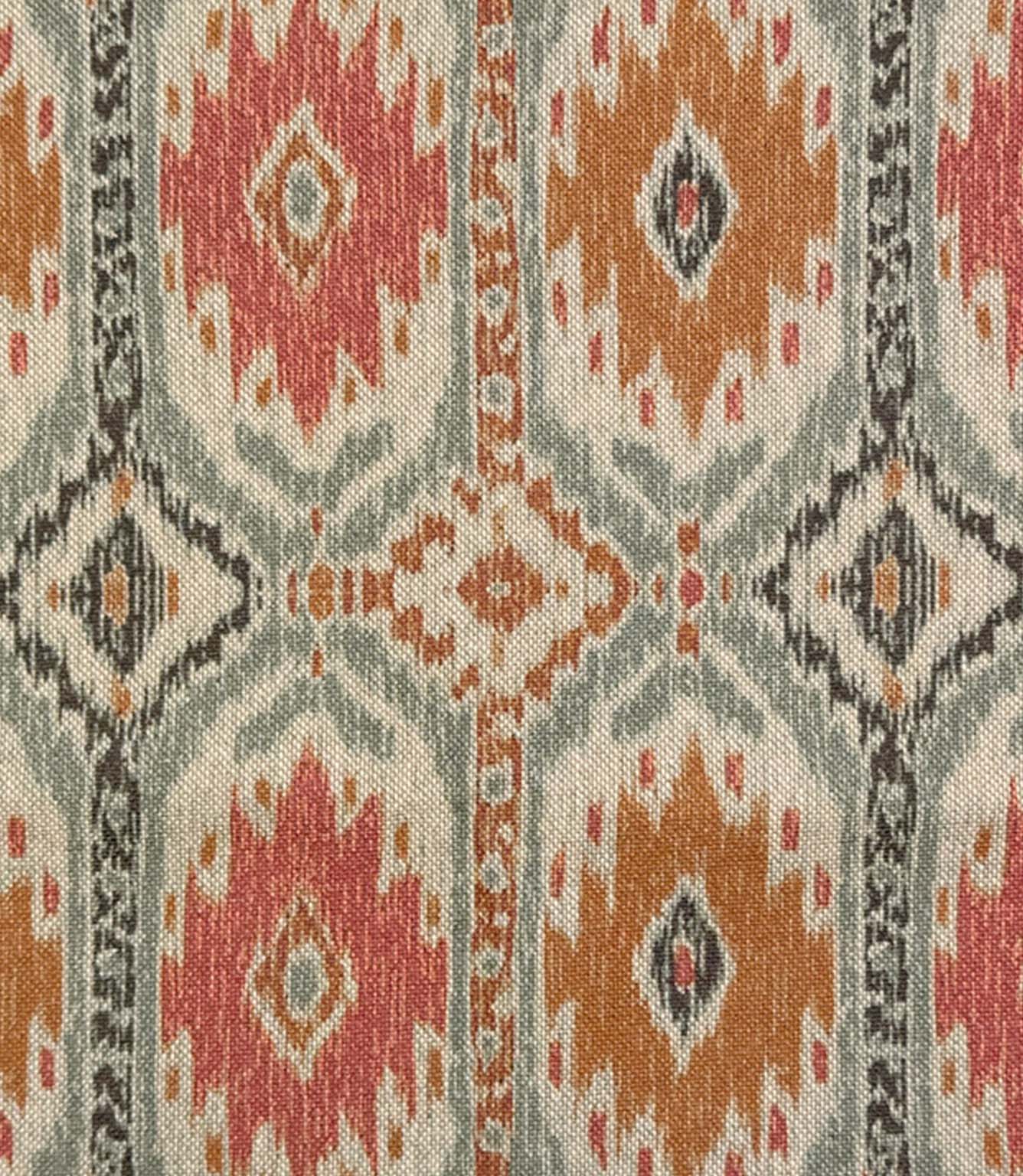 Desert Ikat Fabric / Sunset